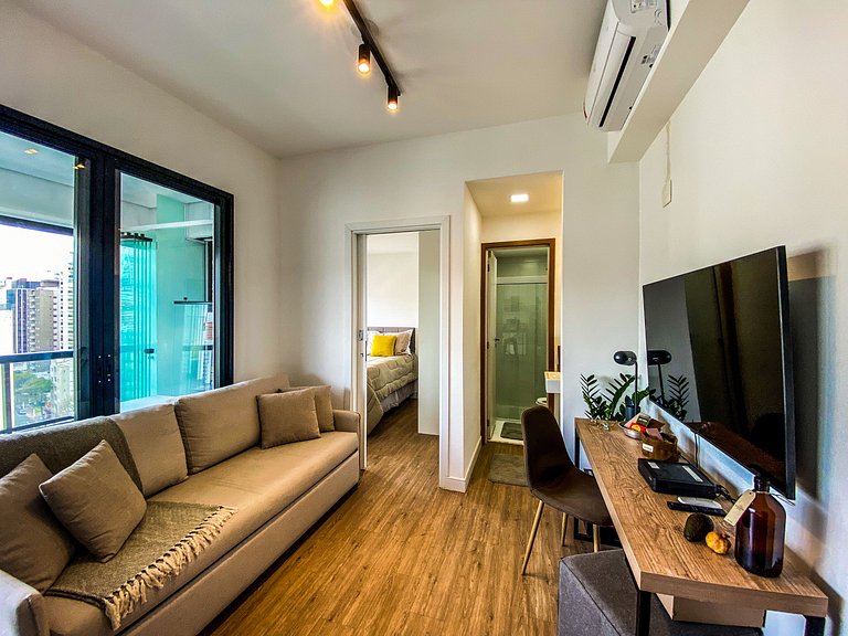 Bela Cintra Piscina Terraza Sala Dormitorio Cerca Paulista