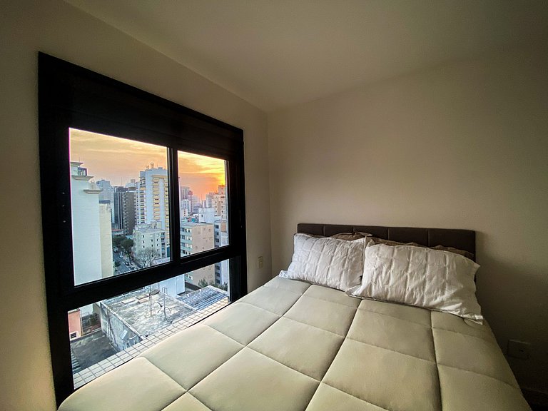Bela Cintra Piscina Terraço Sala e Quarto Perto Paulista