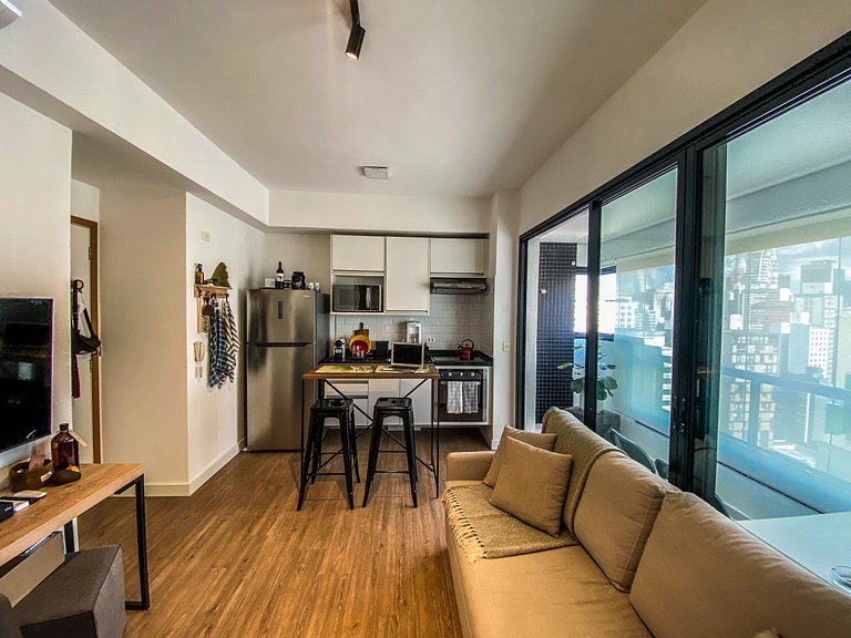 Bela Cintra Terrace Pool Living Bedroom Near Paulista