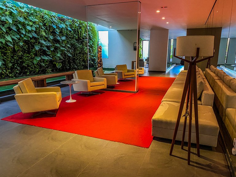 Bela Cintra Piscina Terraço Sala e Quarto Perto Paulista
