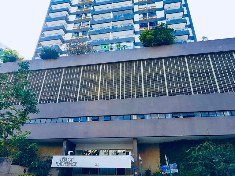 Leblon Flat Service 2 Bedrooms Sea View