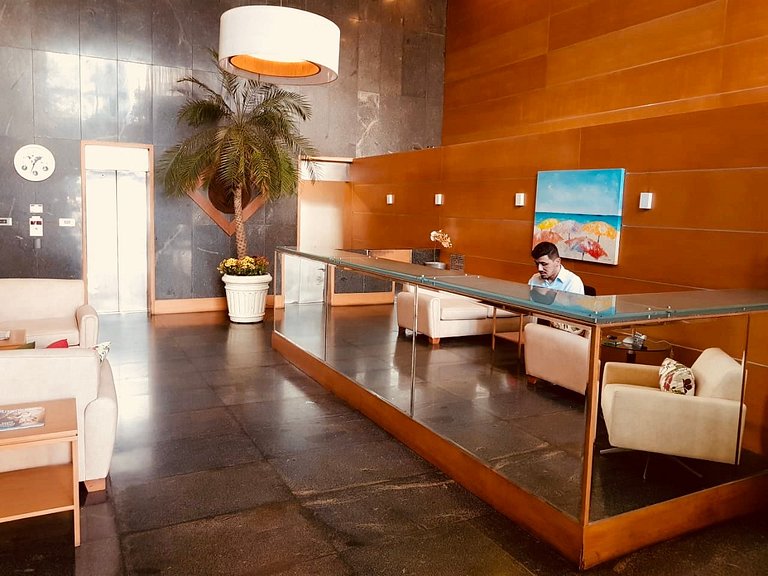 Apartamento Leblon con servicio de 2 habitaciones y vistas a