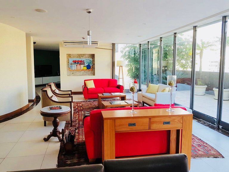 Leblon 2 Bed Sea View Pool Sauna Garage