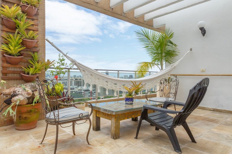 Cobertura Duplex Vista Panoramica na Gavea