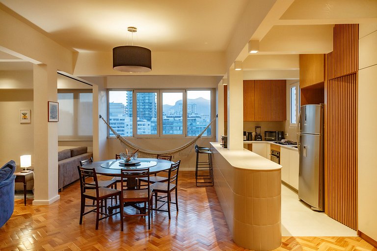 Panoramic View Perfect Location Ipanema 200m Beach