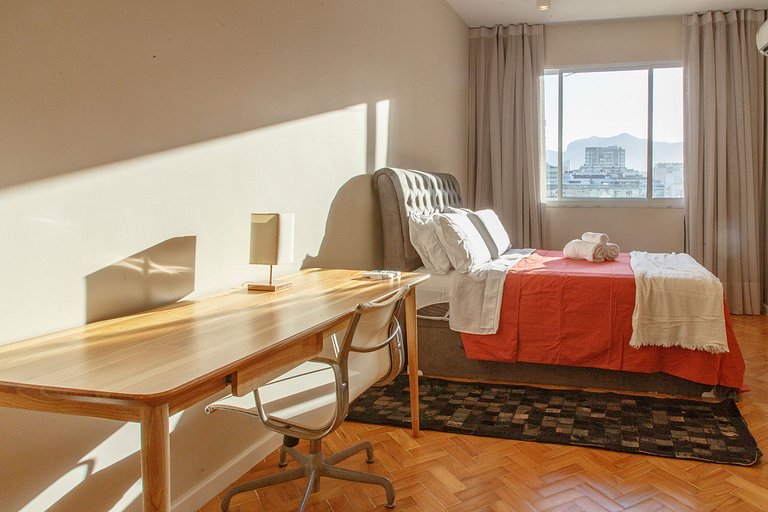 Panoramic View Perfect Location Ipanema 200m Beach