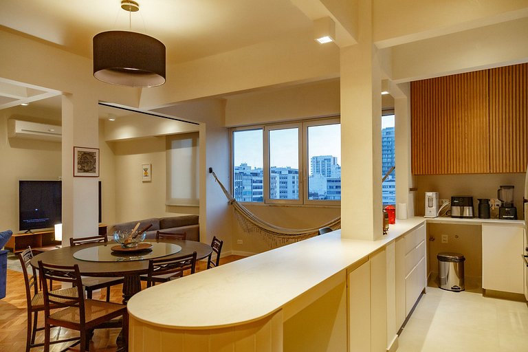 Panoramic View Perfect Location Ipanema 200m Beach