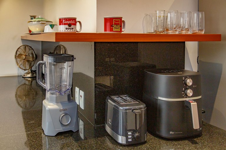 Apartamento espetacular com acesso ao rooftop