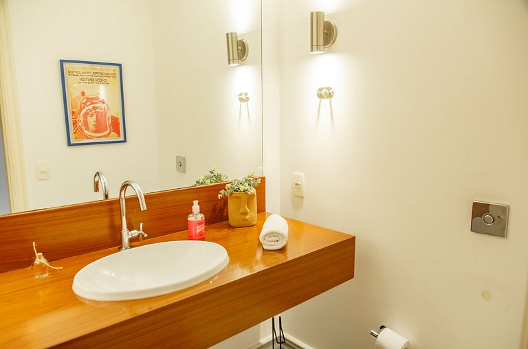 Apartamento espetacular com rooftop a céu aberto