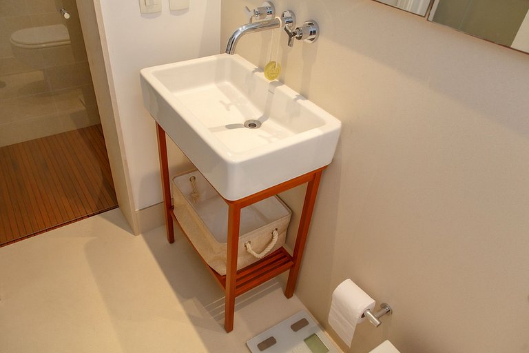 Apartamento espetacular com rooftop a céu aberto