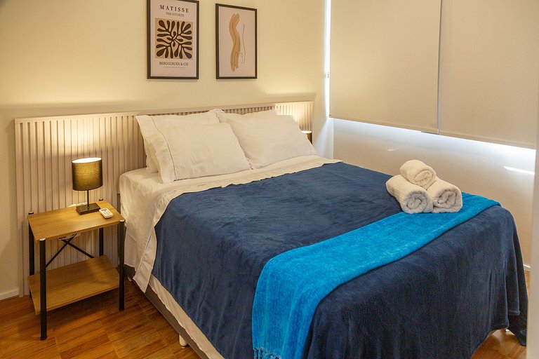 Apartamento 2 Dormitorios Leblon 200m Playa Junto Mall 103
