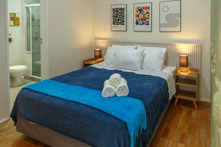 Apartamento 2 Dormitorios Leblon 200m Playa Junto Mall 103