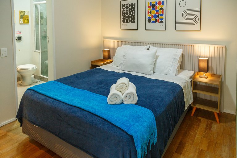 Apartamento 2 Dormitorios Leblon 200m Playa Junto Mall 103