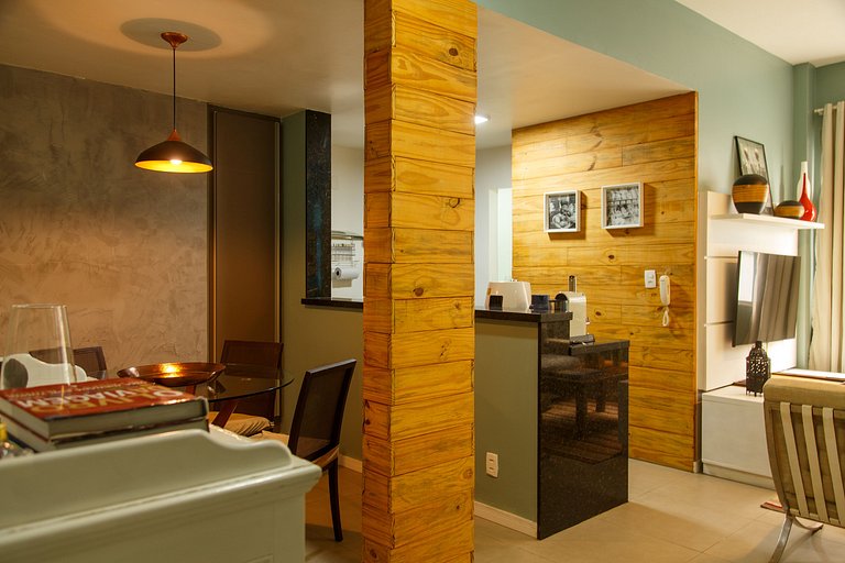 Apartamento 2 Dormitorios Leblon 200m Playa Junto Malls 102