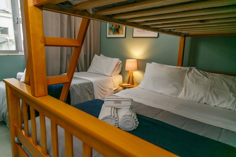Apt 2 Bed Leblon 200m Beach Next to Malls 102