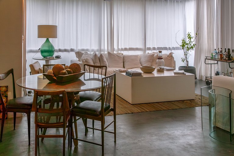 Duplex na Gávea com Vista deslumbrante, perto de Tudo!