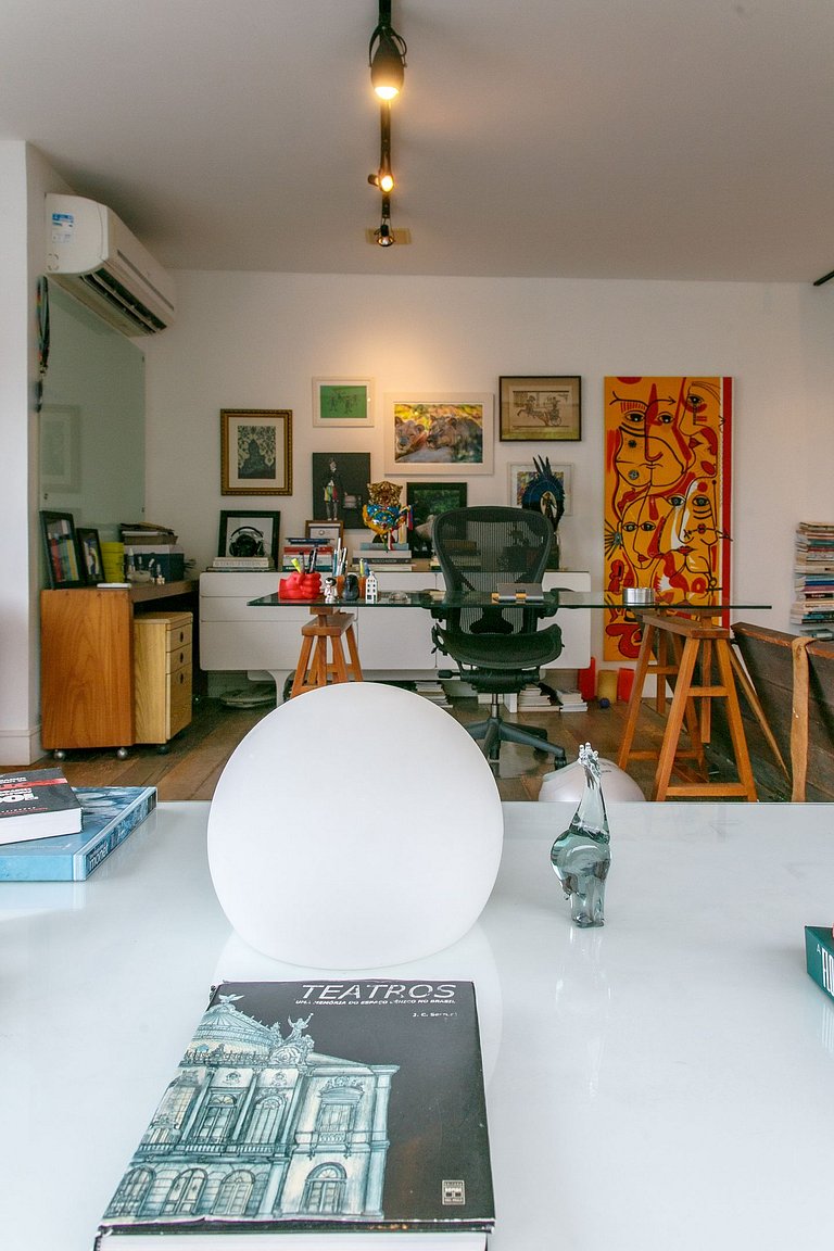 Duplex na Gávea com Vista deslumbrante, perto de Tudo!