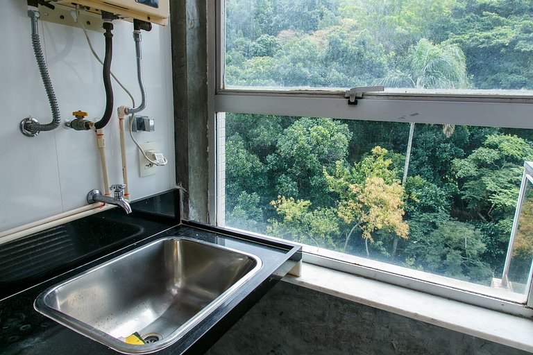 Duplex na Gávea com Vista deslumbrante, perto de Tudo!
