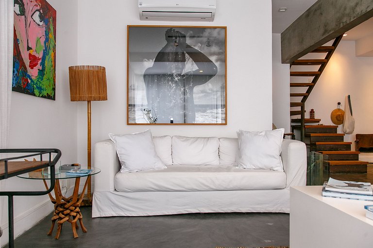 Duplex na Gávea com Vista deslumbrante, perto de Tudo!