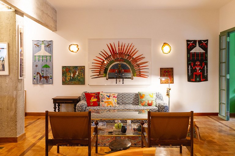 Diseño y Confort 130m2 en el Corazón de São Paulo