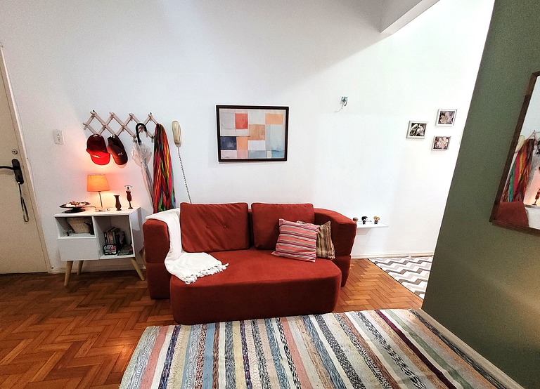 Apartamento quarto e sala em Copacabana!