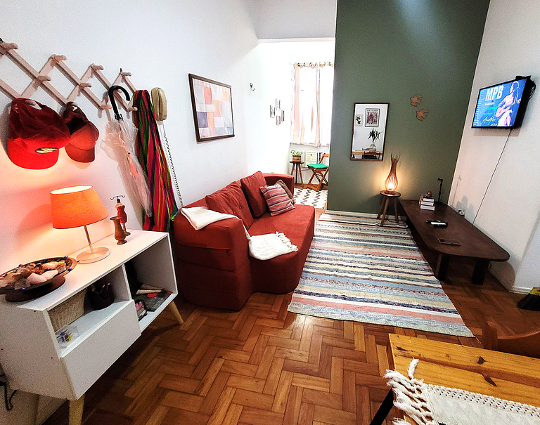 Apartamento quarto e sala em Copacabana!