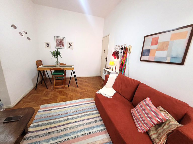 Apartamento quarto e sala em Copacabana!