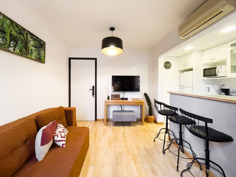 Duplex Moderno Vila Olímpia | Wi-Fi 600M e Vaga