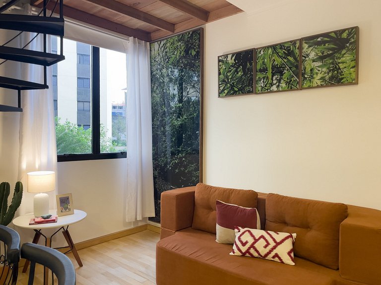 Duplex Moderno Vila Olímpia | Wi-Fi 600M e Vaga