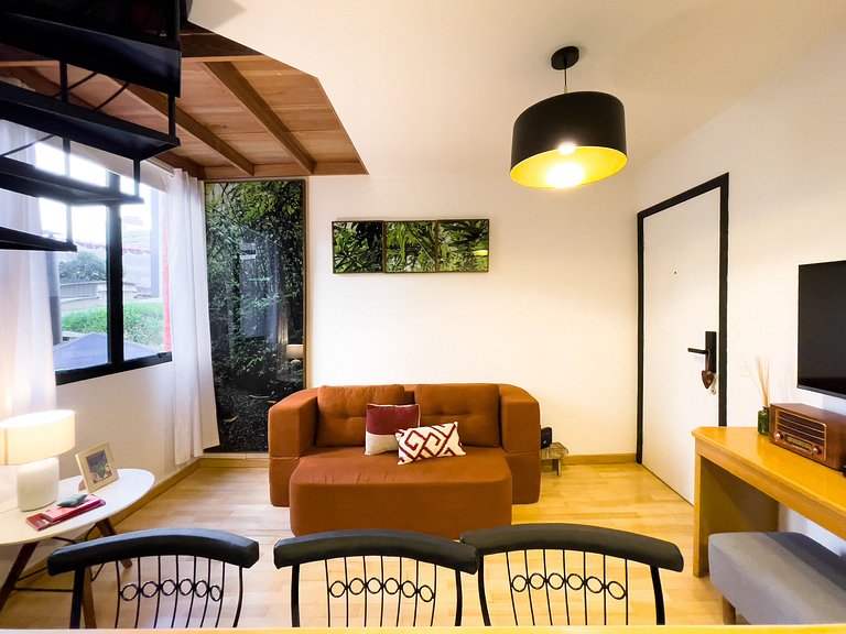 Duplex Moderno Vila Olímpia | Wi-Fi 600M e Vaga