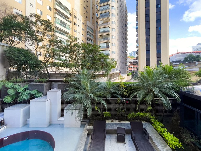 Duplex Moderno Vila Olímpia | Wi-Fi 600M e Vaga