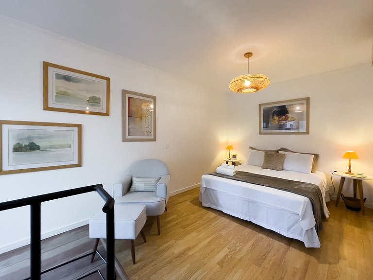 Duplex Moderno Vila Olímpia | Wi-Fi 600M e Vaga