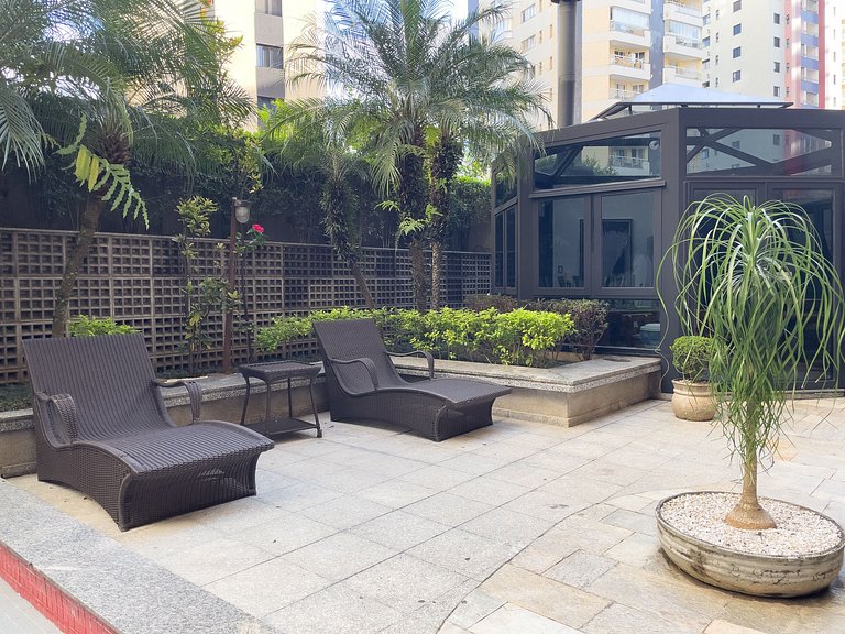 Duplex Moderno Vila Olímpia | Wi-Fi 600M e Vaga