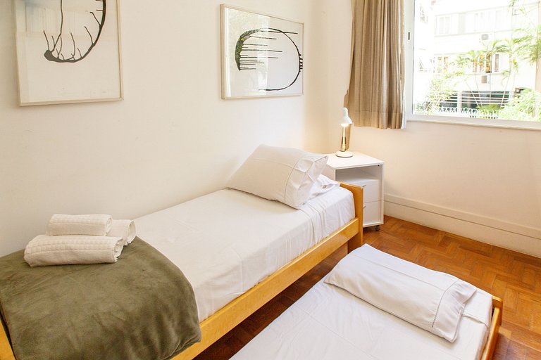 Oásis em Copacabana: 2 quartos